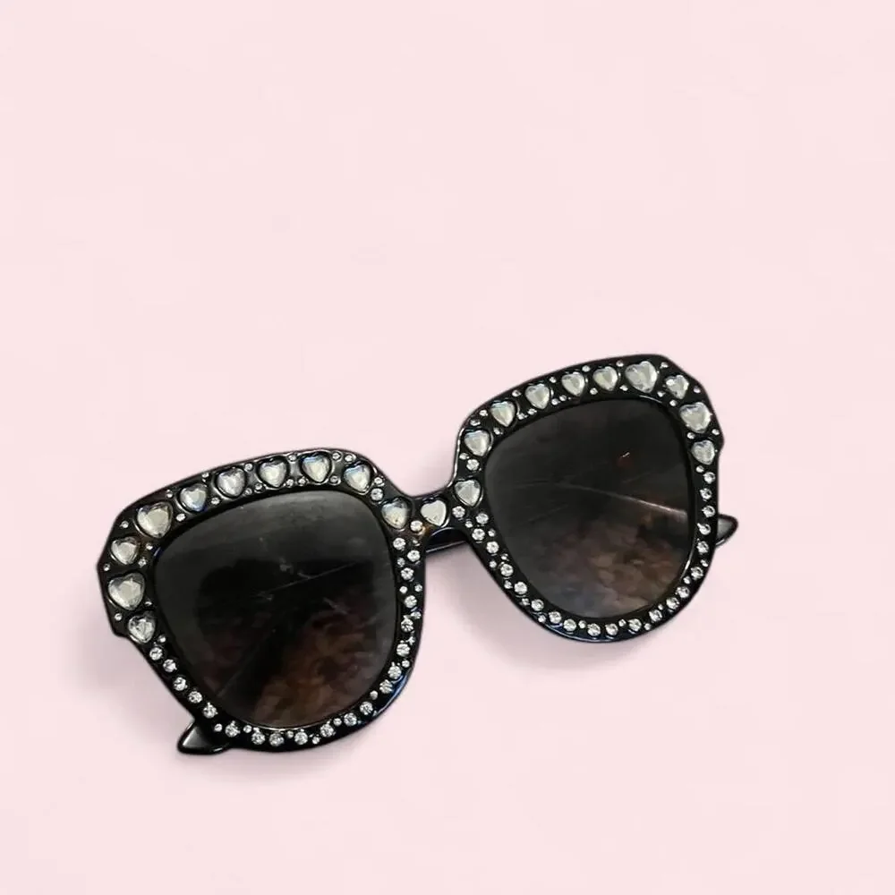 Vintage y2k black cat eye